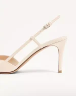 Valentino VLogo Signature Patent Leather Slingback Pump 80Mm - Image 2
